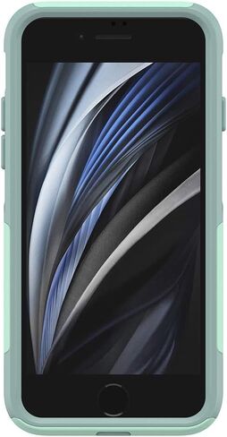 OtterBox iPhone SE الجيل الثالث والثاني، iPhone 8 & iPhone 7 (غير متوافق مع الطرز ذات الحجم الكبير) حافظة سلسلة Commuter - طريقة OCEAN WAY (AQUA SAIL/AQUIFER)، نحيفة وقوية، وصديقة للجيب، مع حماية للمنافذ in Saudi Arabia