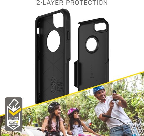 OtterBox iPhone SE الجيل الثالث والثاني، iPhone 8 & iPhone 7 (غير متوافق مع الطرز ذات الحجم الكبير) حافظة سلسلة Commuter - طريقة OCEAN WAY (AQUA SAIL/AQUIFER)، نحيفة وقوية، وصديقة للجيب، مع حماية للمنافذ in Saudi Arabia