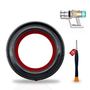 V12 Dust Bin Sealing Ring Compatible with Dyson V12 Dust Bin SV18 Digital Slim SV20 Detect Slim Vacuum Dirt Cup Replacement, Replacement for Dyson V12 Canister/Dustbin Seal Part