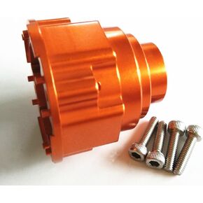 Aluminum Front or Center Differential Carrier Orange for UDR 1/7 Traxxas Unlimited Desert Racer 8581