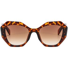 Trendy Sunglasses for Women Men Retro Polygon Designer Inspired Sun Glasses Hexagonal Shades