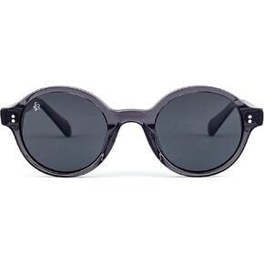 Acetate Round Sunglasses UV Production Men and Women Sunglasses Spring Summer Sunglasses - Pinole in Saudi Arabia