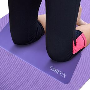 Yoga Knee Pad Cushion Extra Thick,Support for Knees, Head, Wrists and Elbows,Exercise Mat with Strap and Carrier Bag