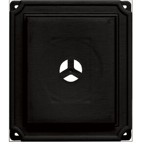 Builders Edge 130110001002 Mounting Block, Black