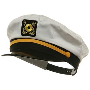 Broner Adjustable Captain Yacht Cap One Size Snap Back