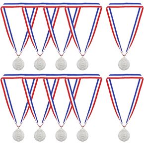 PATIKIL Gold Award Medals, Olympic Style Winner Medals with Neck Ribbon Metal Medals Prizes for Competitions, Party Decoration