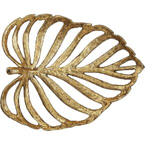 Decorative Gold Cast Iron Leaf