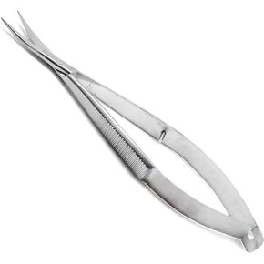 Castroviejo Curved Scissors Sharp/Sharp 4.5" Micro Stainless Steel Premium Instruments