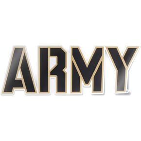 West Point Sticker US Military Academy Army Car Decal Black Knights Heavy-Duty Weatherproof (Army Wordmark)