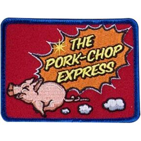 Pork Chop Express Morale Patch (red)