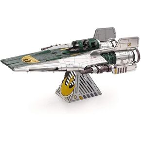 fascinations Metal Earth Star Wars Rise of Skywalker Resistance A-Wing Fighter 3D Metal Model Kit