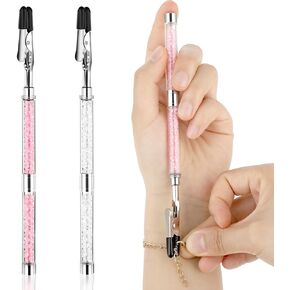 قطعتان من مساعد السوار لوضعه على نفسك، مساعد مشبك السوار، مساعد تثبيت السوار، أداة مساعدة السوار لساعة المجوهرات وقلادة السوار لوضعها على نفسك in Kuwait