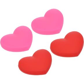 PATIKIL Tennis Vibration Dampener, Heart-Shaped Silicone Shock Absorber Racket String Damping