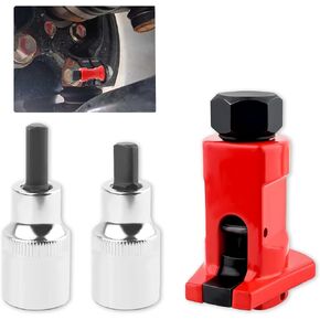 Car Strut Spreader Tool Kit with 2PCS Heavy Duty 1/2" Drive Shock Absorber Socket for 5-12mm,Professional Strut Removal Tool Car Accessories Compatible with Ford BMW Audi VW