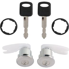 Door Lock Cylinder with Key for 1992-1995 Ford F150 F250 F350