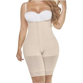 MARIAE 9277 Fajas Colombianas Open Bust Tummy Control Butt-Lifter Shapewear for Women