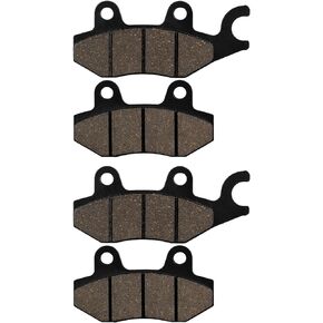 Yerbay Front and Rear Brake Pads for Kawasaki Ninja 400 EX400 2018-2021/Ninja 250 EX250 2008-2012/Ninja 300 EX300 2013-2016/Ninja 125 Z125 2016-2021