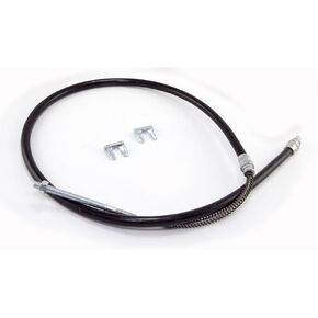 Omix-Ada | 16730.10 | Parking Brake Cable, Front, Right, 11 In Drum, Bolt-On | OE Reference: 5355287 | Fits 1976-1986 Jeep CJ