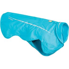 RUFFWEAR- Wind Sprinter Coat Ultralight Wind Resistant Jacket for Dogs, Very Large Breeds, Size: X-Large, Blue Atoll, 0585-409L1