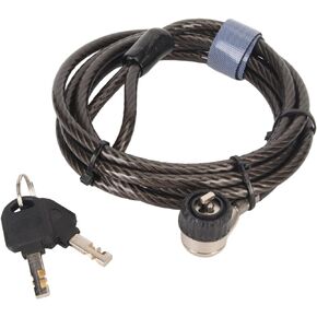 Laptop Cable Lock,Length Theft Prevention Flexibility with 2 Keys, Works with Laptops, Projectors, LCD Screens