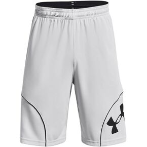 Under Armour Mens Perimeter 11in. Shorts 4XL Halo Gray-black