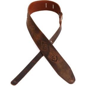 Guild Tooled Americana Leather Guitar Strap - 350-0613-050