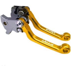 Pivot Dirt Bike Brake Clutch Levers Compatible with CR125R CR250R 2004-2007/CRF250R CRF450R 2004-2006/CRF250X 2004-2017/CRF450X 2005-2017 CRF125F 2014-2017 Red