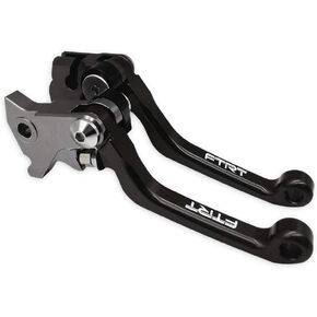Pivot Dirt Bike Brake Clutch Levers Compatible with CR125R CR250R 2004-2007/CRF250R CRF450R 2004-2006/CRF250X 2004-2017/CRF450X 2005-2017 CRF125F 2014-2017 Red