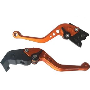 RIDE IT Short Brake and Clutch Levers for 1190 Adventure/R 2013 2014 2015 2016,SUPER ADVENTURE 1290 S 1290 T 1290 R 2015 2016 2017 2018 2019 2020-Orange