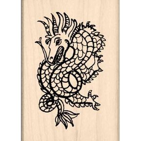 Stamps by Impression Dragon Rubber Stamp