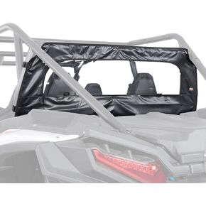 KEMIMOTO Rear Soft Windshield Compatible with 2024+ Polaris RZR XP 1000 / XP 4 1000 Roll Up/ Down UTV Rear Window Clear View Back Soft Window Water-Resistant Accessories