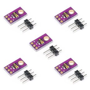 5Pcs TEMT6000 Ambient Light Sensor Module TEMT6000 Light Sensor Module for Arduino Light/Ambient Light/Light Intensity Detection/Smart Home
