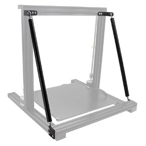 Support Rod Set, Ender 3 V2 Support Rod,Aluminum Alloy DIY Upgrade 3D Printer Parts Compatible with CREALITY 3D Printer Ender-3/Ender3 V2/Ender-3 Pro Series 220x 220x 250MM