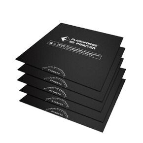 سطح بناء طباعة ثلاثية الأبعاد من Flashforge، ملصق منصة سرير حراري للطابعة ثلاثية الأبعاد يناسب Adventurer 3، AD3C، Adventurer 3 Lite، Adventurer 3 Pro (5 قطع)
