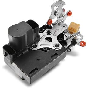 A-Premium Door Latch Lock Actuator Compatible with Chevy & GMC Vehicles - Trailblazer, Envoy 2008-2009, Sport Utility, Without Anti-Theft Package - Front Right Passenger Side, Replace# 15065820