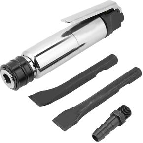 Pneumatic Hammer, Industrial Powerful Handle Straight Type Air Chisel Scaler/Scaling Hammer Shovel Tool for Casting Sand Cleaning and Welding Before The Opening Groove