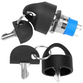 GREHUA Ignition Starter On Off Switch Lock with Easy Pull Key for Go Go Elite Traveller Pride Mobility Scooter Pride Victory Revo S66 S67 Electric 4 Wheels Power Chairs Replacement Keys Parts