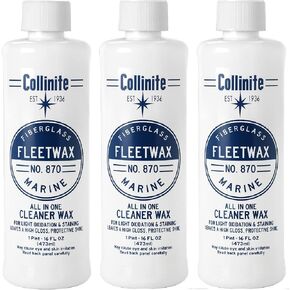 Collinite No. 870 Fleetwax Cleaner-Wax, 16 Fl Oz - 3 Pack