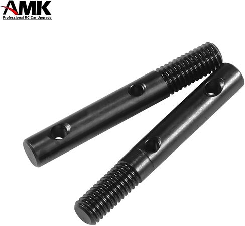 Thicker UTB10 Portal Stub Axles Harden Steel Capra Drive Shaft 1/10 Scale Accessories for RC Rock Crawler Axial Capra 1.9 SCX10 III Upgrades(2 Set(4Pcs)) in Saudi Arabia