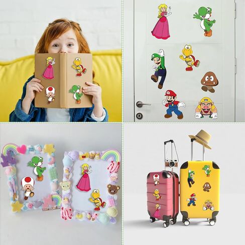 36Pcs Make-a-face Stickers, Make Your Own Stickers Fun Craft Project for Kids, Mixed and Matched with 8 Designs Characters Stickers for Party Decoration, Class Reward, Book Decor, Birthday Gifts in Saudi Arabia
