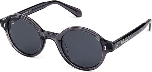 Acetate Round Sunglasses UV Production Men and Women Sunglasses Spring Summer Sunglasses - Pinole in Saudi Arabia