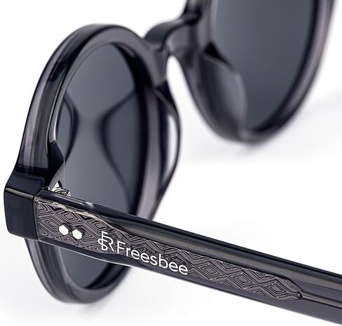 Acetate Round Sunglasses UV Production Men and Women Sunglasses Spring Summer Sunglasses - Pinole in Saudi Arabia