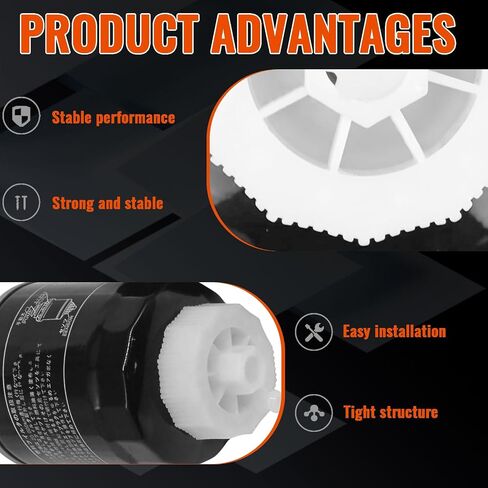 Fuel Filter Assembly T4682-43172 T4682-25732 T4682-25731 Compatible with Kioti Some CK,DK,LK and RX Series DK55 CK2610 CK2610H DK451C DK551 DK60CHSE DK60HSE LK2610H RX6010C RX6010PC in Saudi Arabia