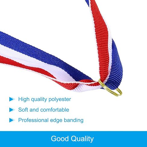 PATIKIL Gold Award Medals, Olympic Style Winner Medals with Neck Ribbon Metal Medals Prizes for Competitions, Party Decoration in Saudi Arabia