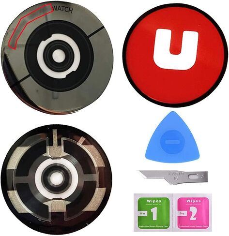 غطاء خلفي زجاجي بديل لساعة Galaxy Watch Active 2 زجاج خلفي لساعة Samsung Galaxy Watch3 (41 مم/45 مم)، Galaxy Watch Active 2 (40 مم/44 مم) in Kuwait