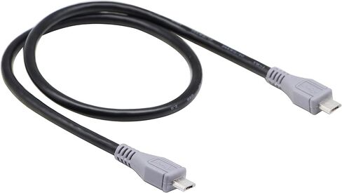 zdyCGTime (كابل تمديد ميكرو USB OTG Micro USB ذكر إلى Micro USB ذكر OTG (أثناء التنقل) كابل موسع بيانات محول الأجهزة المحمولة (50 سم/20 بوصة) in Saudi Arabia