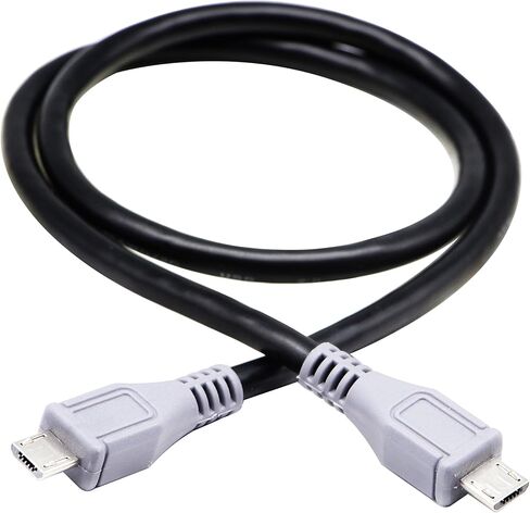 zdyCGTime (كابل تمديد ميكرو USB OTG Micro USB ذكر إلى Micro USB ذكر OTG (أثناء التنقل) كابل موسع بيانات محول الأجهزة المحمولة (50 سم/20 بوصة) in Saudi Arabia