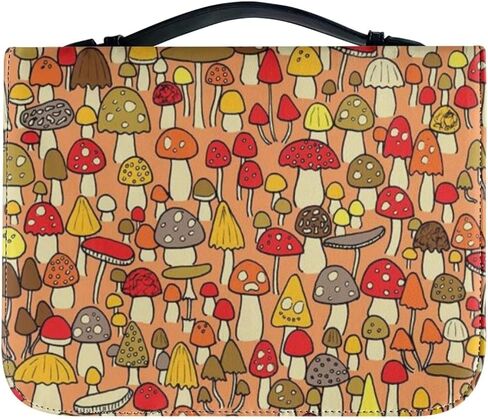 حقيبة حمل الكتاب المقدس Szie 6x9 حقيبة الكتاب المقدس الوردي نمط زهرة غطاء الكتاب المقدس للفتيات الفتيان جلدية الكتاب المقدس كم حامي مع فتحة القلم حالة الكتاب المقدس دائم in Kuwait