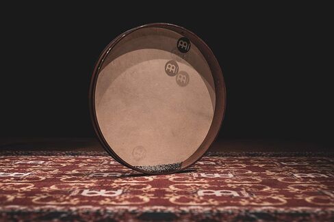Meinl Percussion 16" Sea Drum with Fillable Sealing Port and Hardwood Shell-NOT Made in China-Goat Skin Head, for Ocean Sound Effect, 2-Year Warranty, Beige, 16 inch (FD16SD) in Saudi Arabia
