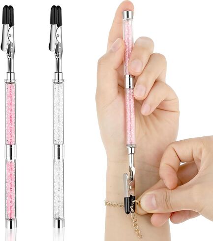 قطعتان من مساعد السوار لوضعه على نفسك، مساعد مشبك السوار، مساعد تثبيت السوار، أداة مساعدة السوار لساعة المجوهرات وقلادة السوار لوضعها على نفسك in Kuwait